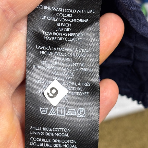 NWOT Anthropologie Peregrine Smocked Flutter Sleeve Midi Dress Sz L Blue Boho - Picture 7 of 12